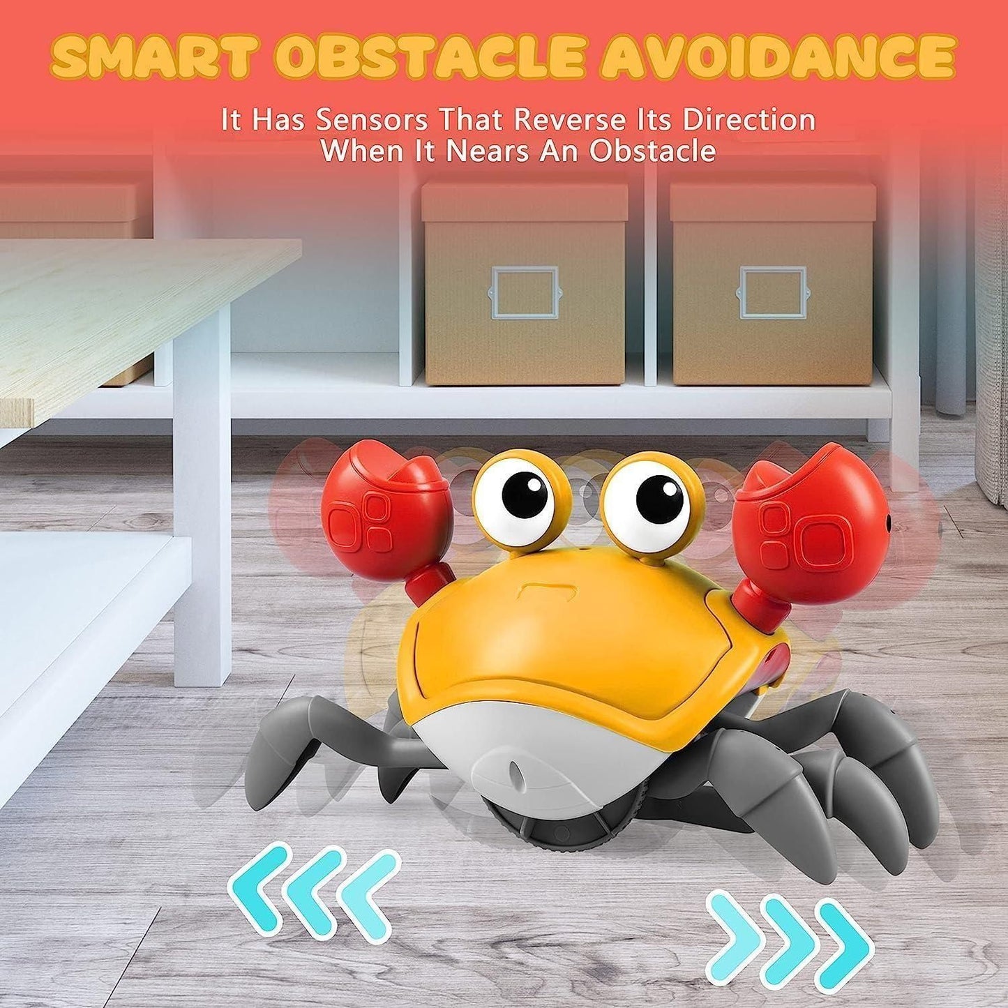 Cute Dancing Crab USB Rechargeable Toy