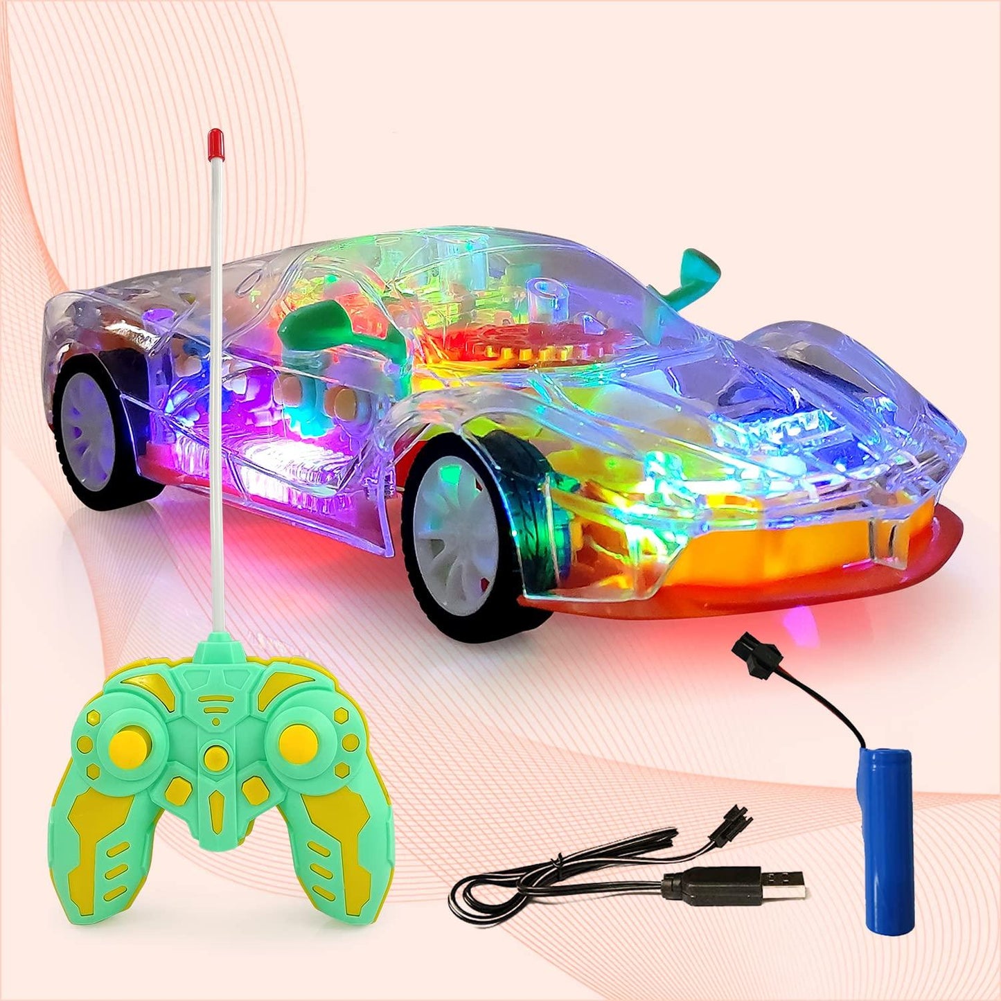 Remote Controlled Rechargeable Car