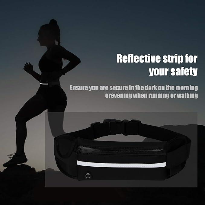 Ultra Light Fitness Belt with Pockets