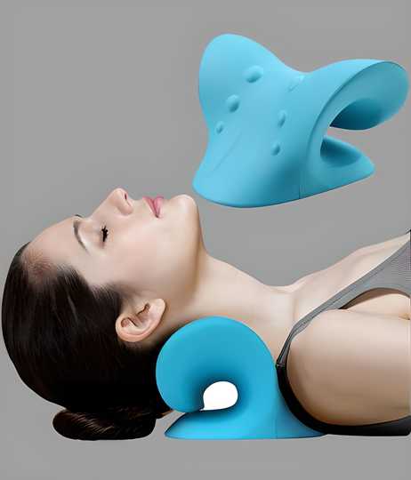 Acupressure and Chiropractic Massage Cervical Pillow for Support and Pain Relief