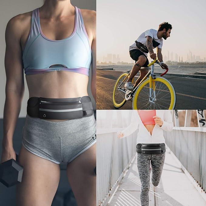 Ultra Light Fitness Belt with Pockets